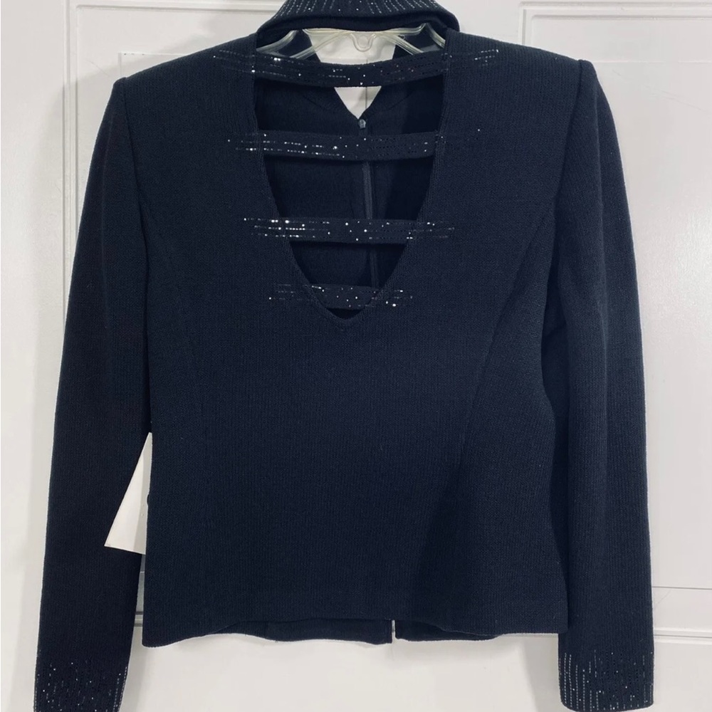 New St John evening top/jacket‎ embellished sz 2